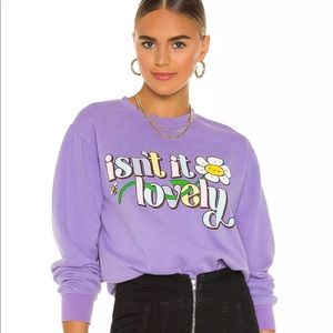 BY SAMII RYAN REVOLVE LOVELY CROP CREW PURPLE BSR NEW IN BAG